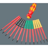 Wera Kraftform Kompakt Turbo i 1 Tool Finder, 16 pezzi, chiave combinata   rosso/Giallo