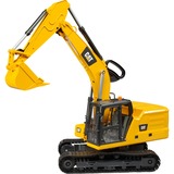 bruder Cat Schaufelbagger| 02483, Veicolo modello giallo/Nero
