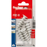 fischer Tassello per isolamento FID II grigio chiaro