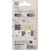 fischer Tassello per isolamento FID II grigio chiaro