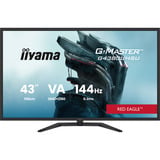 iiyama G-MASTER G4380UHSU-B2 Monitor PC 108 cm (42.5") 3840 x 2160 Pixel 4K Ultra HD LED Nero, Monitor di gioco Nero, 108 cm (42.5"), 3840 x 2160 Pixel, 4K Ultra HD, LED, Nero