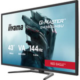 iiyama G-MASTER G4380UHSU-B2 Monitor PC 108 cm (42.5") 3840 x 2160 Pixel 4K Ultra HD LED Nero, Monitor di gioco Nero, 108 cm (42.5"), 3840 x 2160 Pixel, 4K Ultra HD, LED, Nero