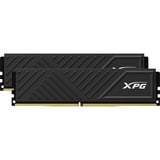 ADATA GAMMIX D35 memoria 16 GB 2 x 8 GB DDR4 288-pin DIMM Nero, 16 GB, 2 x 8 GB, DDR4, 3600 MHz, 288-pin DIMM