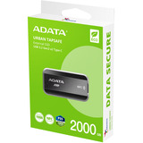 ADATA Urban Tapsafe 2.0 TB, Disco a stato solido Nero