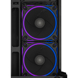 ASUS PRIME AP202 ARGB Mini Tower Nero, Chassis Tower Nero, Mini Tower, PC, Nero, micro ATX, Mini-ITX, Metallo, Gaming