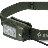 Black Diamond Lampada frontale Spot, Luce LED verde oliva