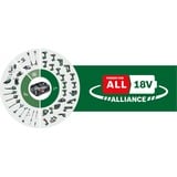 Bosch EasyDrill 18V-40 1630 Giri/min Senza chiave 1,3 kg Nero, Verde, Trapano avvitatore verde/Nero, Trapano con impugnatura a pistola, Senza chiave, Senza spazzola, Nero, Verde, 1,3 cm, 1630 Giri/min