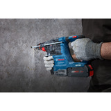 Bosch Martello perforatore a batteria GBH 18V-22 X Professional solo, 18 Volt, Trapano a percussione blu/Nero