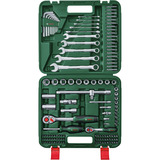 Bosch Set di utensili, 134 pezzi, Set di strumenti verde