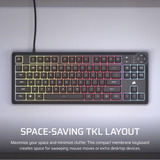 Corsair K55 CORE TKL, Tastiera da gioco Nero