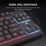 Corsair K55 CORE TKL, Tastiera da gioco Nero