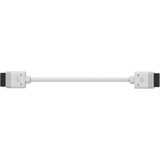 Corsair iCUE LINK Cavo, 100mm, dritto bianco