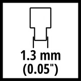 EINHELL 4500171 catena di ricambio per sega, Sega a catena Einhell, BG-PC 3735, 170 g, 88 mm, 151 mm, 35 mm