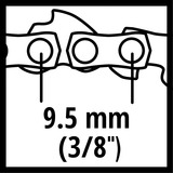 EINHELL 4500171 catena di ricambio per sega, Sega a catena Einhell, BG-PC 3735, 170 g, 88 mm, 151 mm, 35 mm