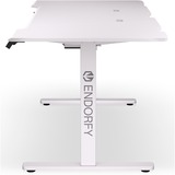 ENDORFY Atlas L Electric, Scrittorio di gioco bianco