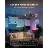Govee Lampadina intelligente Edison E27 500lm, Lampada a LED 