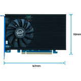 HighPoint Rocket 1604A PCIe Gen5 x16 a 4-M.2x4 NVMe Switch AIC, Scheda di interfaccia 