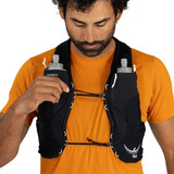 Osprey Duro LT Gilet da corsa e idratazione da uomo, Zaino Nero