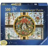Ravensburger Puzzle Pezzi Grandi Uccelli Canori in Inverno 