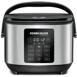 Rommelsbacher Cuociriso multifunzione MRK 650 accaio/Nero