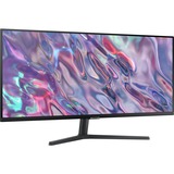 Samsung Monitor HRM ViewFInity S5 - S50GC da 34", Monitor LED Nero, 86,4 cm (34"), 3440 x 1440 Pixel, UltraWide Quad HD, LCD, 5 ms, Nero