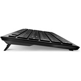 Sharkoon OfficePal K30W, Tastiera Nero