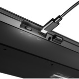 Sharkoon OfficePal K30W, Tastiera Nero