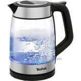 Tefal Vetro, Bollitore trasparente/Argento