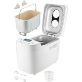 Unold 68520 macchina per il pane 850 W Bianco bianco, 1,5 kg, Finestra visuale, Timer, Controllo di doratura della crosta variabile, Funzione mantieni al caldo, 850 W