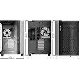 be quiet! LIGHT BASE 600 LX Black Midi Tower Nero, Chassis Tower Nero, Midi Tower, PC, Nero, ATX, micro ATX, Mini-ITX, Acrilonitrile butadiene stirene (ABS), Vetro, SGCC, Gaming