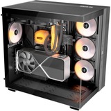 be quiet! LIGHT BASE 600 LX Black Midi Tower Nero, Chassis Tower Nero, Midi Tower, PC, Nero, ATX, micro ATX, Mini-ITX, Acrilonitrile butadiene stirene (ABS), Vetro, SGCC, Gaming
