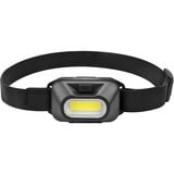 Ansmann Lampada frontale HD120B, Luce LED Nero