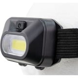 Ansmann Lampada frontale HD120B, Luce LED Nero