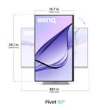BenQ MA270UP per MacBook, Monitor LED argento
