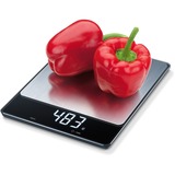 Beurer Bilancia da cucina KS 34 XL acciaio inossidabile Comfort accaio/Nero