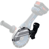 Bosch 1 600 A03 3ZB accessorio per smerigliatrice Cuffia per l'aspirazione della polvere, Allegato aspirapolvere Cuffia per l'aspirazione della polvere, 18 cm, Bosch, GWS 18V-180 P; GWS 18V-180 PC; GWS 14-180 – GWS 30-180; GWS 2000-180; GWS 2200-180, Nero, Argento, 400 g