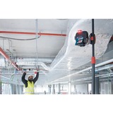 Bosch GLL 3-80 C Professional Livella lineare 30 m, Attraversare la linea laser blu/Nero, 30 m, 0,2 mm/m, 4°, 120 m, Orizzontale/Verticale, Rosso
