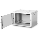 Digitus Alloggiamento a parete serie Unique - 600x450 mm (LxP), IT armadio grigio, Da parete, 7U, 100 kg, 20 kg, Grigio