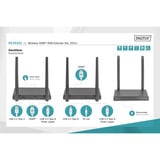 Digitus Set extender KVM HDMI wireless, Estensione HDMI Nero