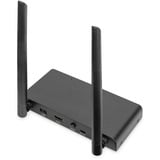 Digitus Set extender KVM HDMI wireless, Estensione HDMI Nero