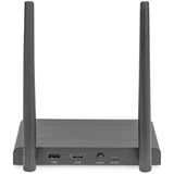 Digitus Set extender KVM HDMI wireless, Estensione HDMI Nero