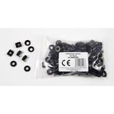 Inter-Tech 88887281 kit di fissaggio, Set di viti Nero, 100 mm, 155 mm, 20 mm, 430 g