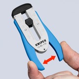KNIPEX Attrezzo spelafili per fibra ottica, Attrezzo Sverniciatura /smontaggio blu/Bianco