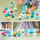 LEGO DUPLO Disney Frozen Scatola creativa con Elsa e Olaf, Giochi di costruzione 