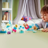 LEGO DUPLO Disney Frozen Scatola creativa con Elsa e Olaf, Giochi di costruzione 