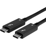 Lindy 31121 Cavo Thunderbolt 2 m 40 Gbit/s Nero Nero, Maschio, Maschio, 2 m, 40 Gbit/s, Nero, Nichel