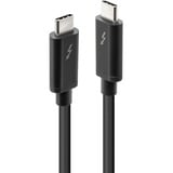 Lindy 41557 Cavo Thunderbolt 2 m 20 Gbit/s Nero Nero, Maschio, Maschio, 2 m, 20 Gbit/s, Nero, 4096 x 2160 Pixel