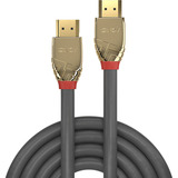 Lindy Cavo HDMI standard, linea Gold grigio