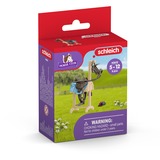 Schleich HORSE CLUB 42613 accessorio per miniature giocattolo Supporto per sella, Gioco figura Supporto per sella, 5 anno/i, Horses, Nero, Marrone