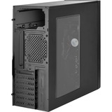 SilverStone PS13 Mini Tower Nero, Chassis Tower Nero, Mini Tower, PC, Nero, ATX, micro ATX, Plastica, Acciaio, Casa/ufficio